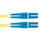Panduit 10m OS2 LC Duplex cable de fibra optica Amarillo